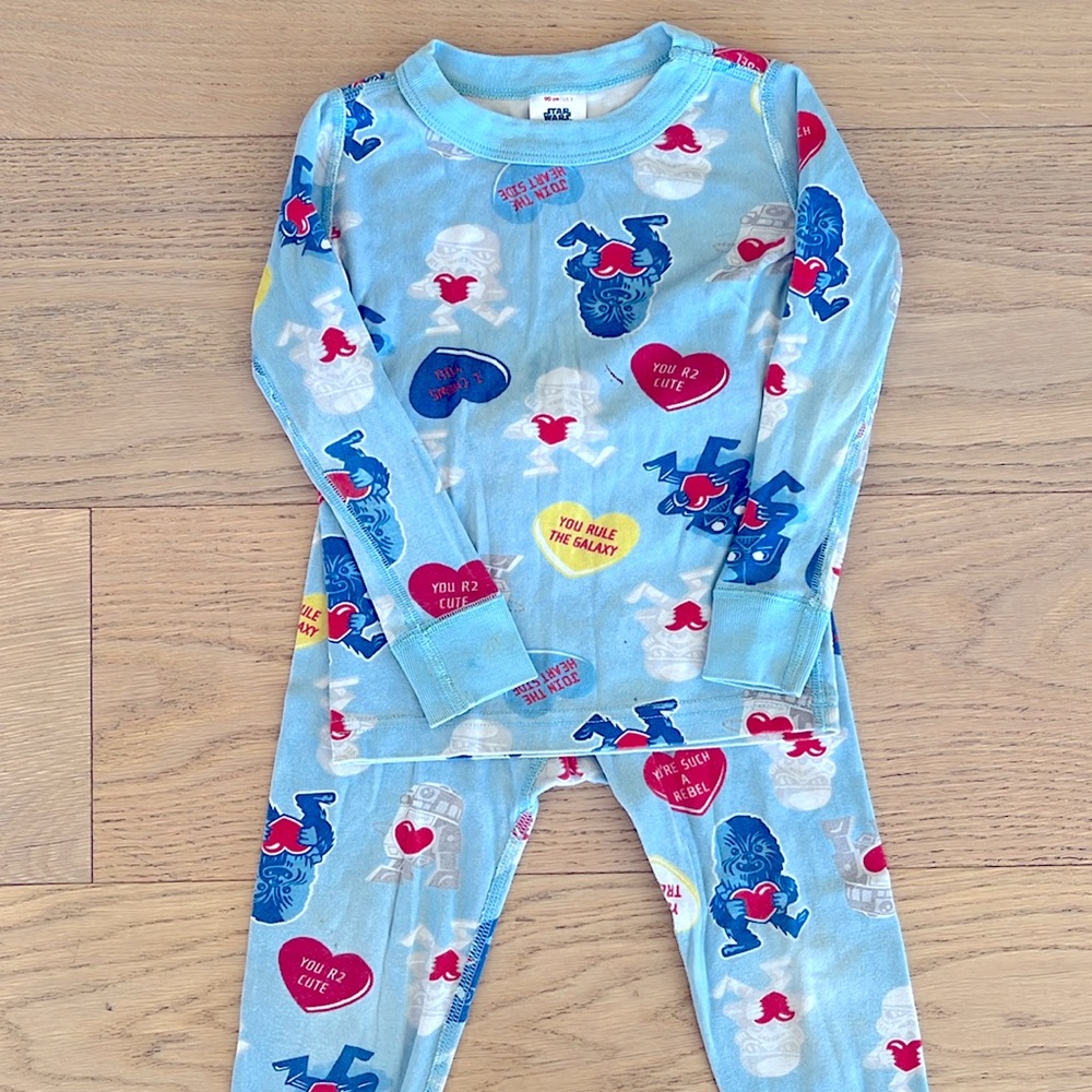 Hanna Andersson Star Wars Valentine Jammies